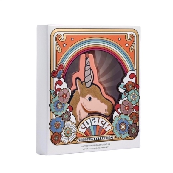 NWT 𝅺Coach x Sephora Collection Bronzer Uni Face Palette - Picture 2 of 7